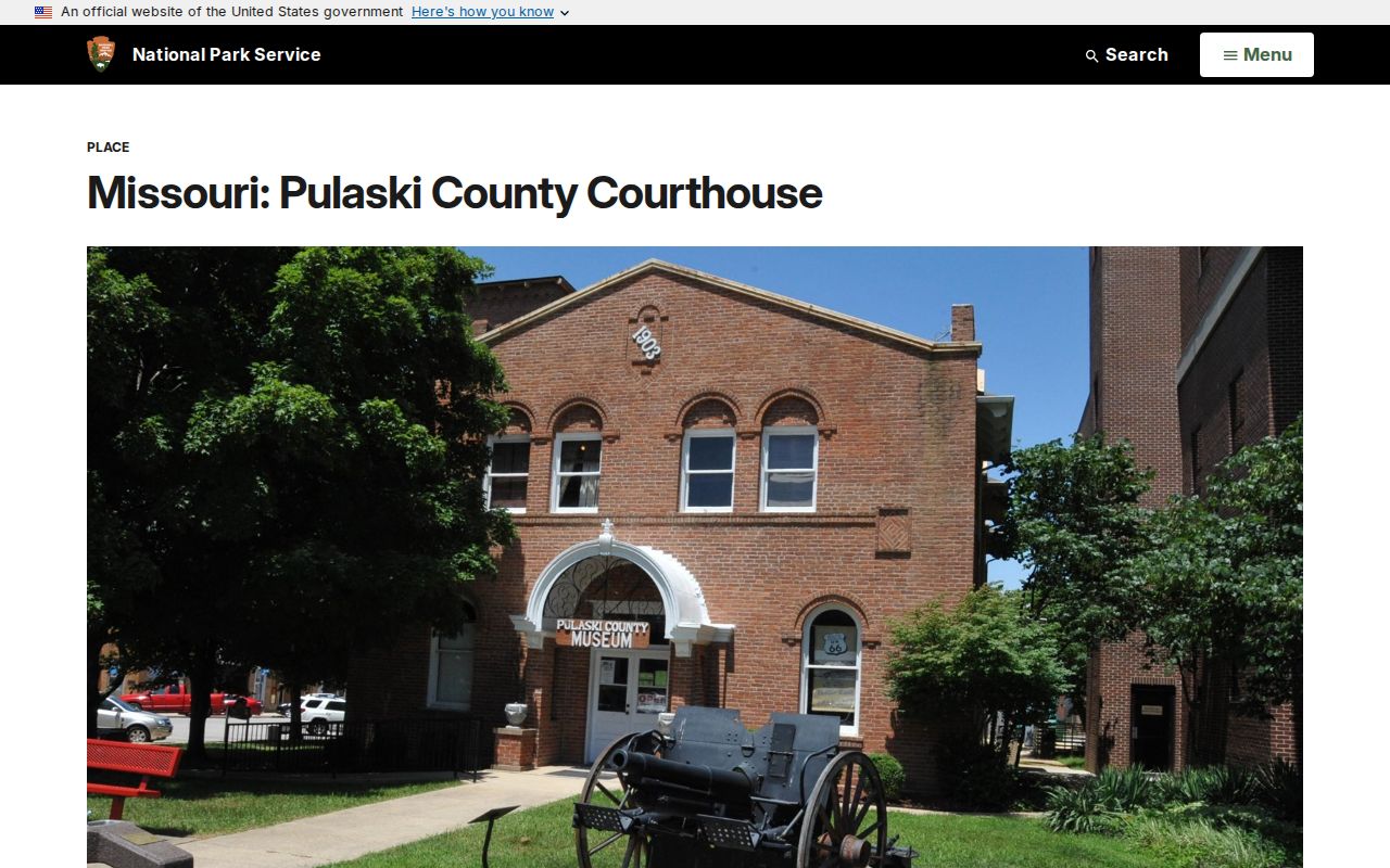 Crocker Pulaski court docket courthouse history context
